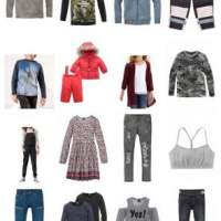 Children's clothing Pallets Brands Children's fashion Buffalo Bench etc Remaining stock