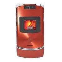Cell Phone Motorola RAZR V3xx Orange (Rare)