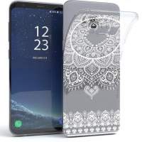 Samsung Galaxy S8 Handyhülle - Transparent mit hübschen Designs - 350 Stck. - Schutzhülle - Handy Cover - Schutz
