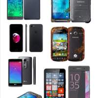 De volgende merken smartphones van Apple, Nokia, Samsung, LG, Sony zijn inbegrepen in het artikel