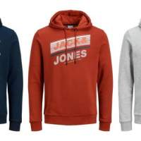 Jack & Jones Hoodies hooded sweater men 3 colors