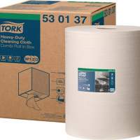 Cleaning cloth Tork extra strong white 1-ply L.380xW.320mm 280 tear-offs