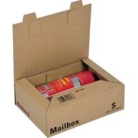 ColomPac shipping box Mailbox S 25 x 8 x 17.5cm brown
