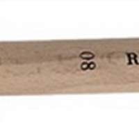 Maler-Ringpinsel Gr. 8 Borstenl. 82 mm helle Chinaborste roher Holzstiel
