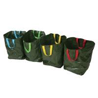Silverline recycling bags, 400 x 320 x 320mm, 4-part. sentence