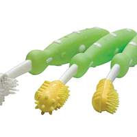 Nuby tooth brushing trainer set of 3, 6 packs = 18 pieces