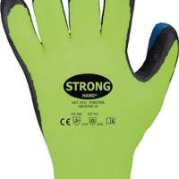 Gloves Forster size 10 neon yellow/blue, latex EN 388, EN 511, category II, 12 pairs