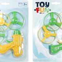 Toy Fun Flugkreisel Pistole, sortiert, 1 Stück