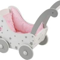 CHIC 2000 wooden doll's pram for dolls up to approx. 54cm