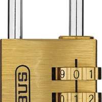 ABUS combination padlock 165 lock body B.30.5mm brass