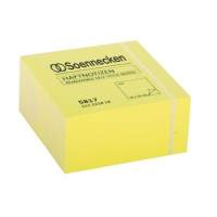 Soennecken sticky note cubes 5817 76x76mm 400 sheets neon yellow