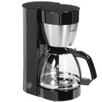 cloer coffee maker black/stainless steel 10 cups, 800W