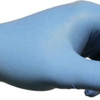 ANSELL disposable gloves VersaTouch 92-200, size 7.5-8 blue, 100 pcs./box
