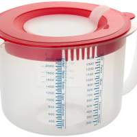 dr Oetker mixing cup 2.2l with splash guard