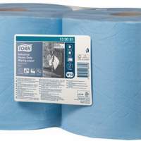 Tork cleaning cloth, extra strong, blue, 3-ply, L.340xW.235mm, 350 tear-offs, 2 pcs.