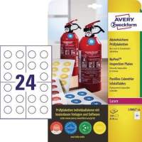Avery Zweckform plaque L7802-10 peel-off 30mm 240 pieces/pack.