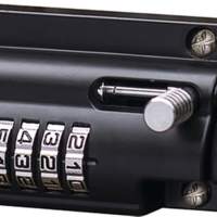 BURG-WÄCHTER lock bolt L.112mm W.50mm Zinc die-cast black
