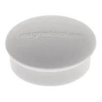 magnetoplan Magnet Discofix Mini 1664601 20mm gray 10 pieces/pack.