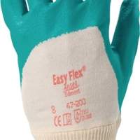 ANSELL gloves Easy Flex 47-200, size 8 green, 12 pairs