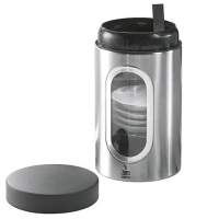 GEFU coffee jar for 250g Piero stainless steel / plastic 15.6cm Ø8.9cm