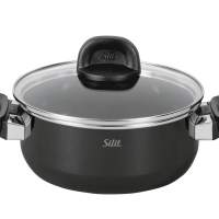 SILIT casserole suitable for induction 20cm Modesto black