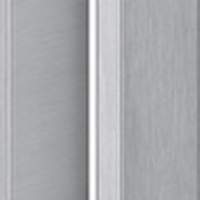 Door handle KC 170 aluminum matt black, 2 pieces