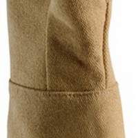 Heat gloves L.30cm max.800 degrees/short term PBI fabric Jutec 3 fingers