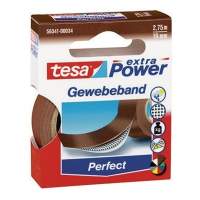 tesa fabric tape extra Power Perfect 56341-00034 19mmx2.75m brown