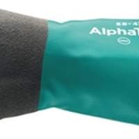 ANSELL chemical gloves AlphaTec 58-430, size 10 green/anthracite, 12 pairs