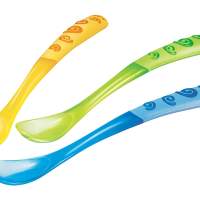 Nuby porridge spoons from 6 months, set of 3, 6 packs = 18 pieces