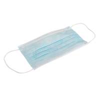 Triple ply disposable face masks, pack of 50