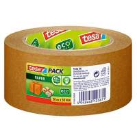 tesa Packband tesapack Paper EcoLogo 57180-00000 50mmx50m braun