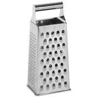 my basics square grater stainless steel 10.5x8x24cm