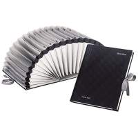 PAGNA folder 24311-04 DIN A4 1-31 31 compartments PVC/hard cardboard black