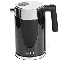 GRAEF Wasserkocher 1,5l 2150W schwarz/Edelstahl