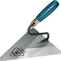 Berlin bricklayer's trowel L.240mm B.213mm hardened, w. Beech handle STA JUNG PRODUCT