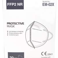 FFP2 Masken Halbmasken - Schutz CE 2841 geprüft in weiß
