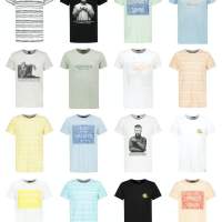 Męskie T-shirty różnych marek
