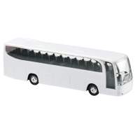 Миниатюрный автомобиль "Туристический автобус", белый